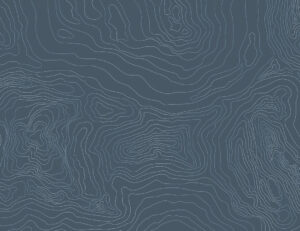 Carta da parati con forme astratte blu scuro e linea