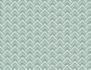 Carta da parati con motivo geometrico color menta