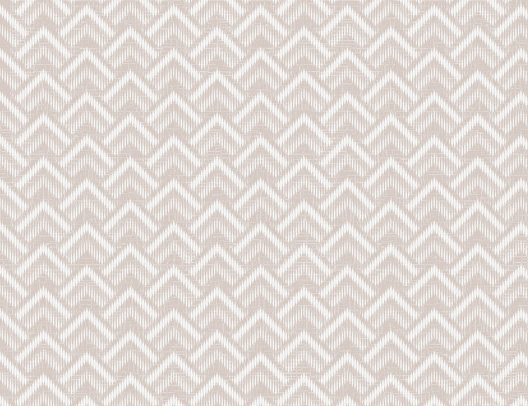 Carta da parati con motivo geometrico beige