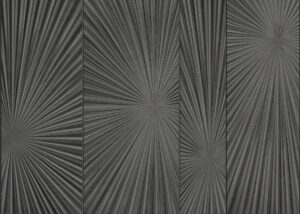 Carta da parati con pannelli geometrici 3D scuri