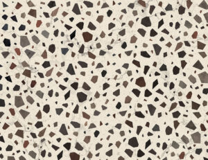 Carta da parati con superficie in terrazzo colorata in toni pastello