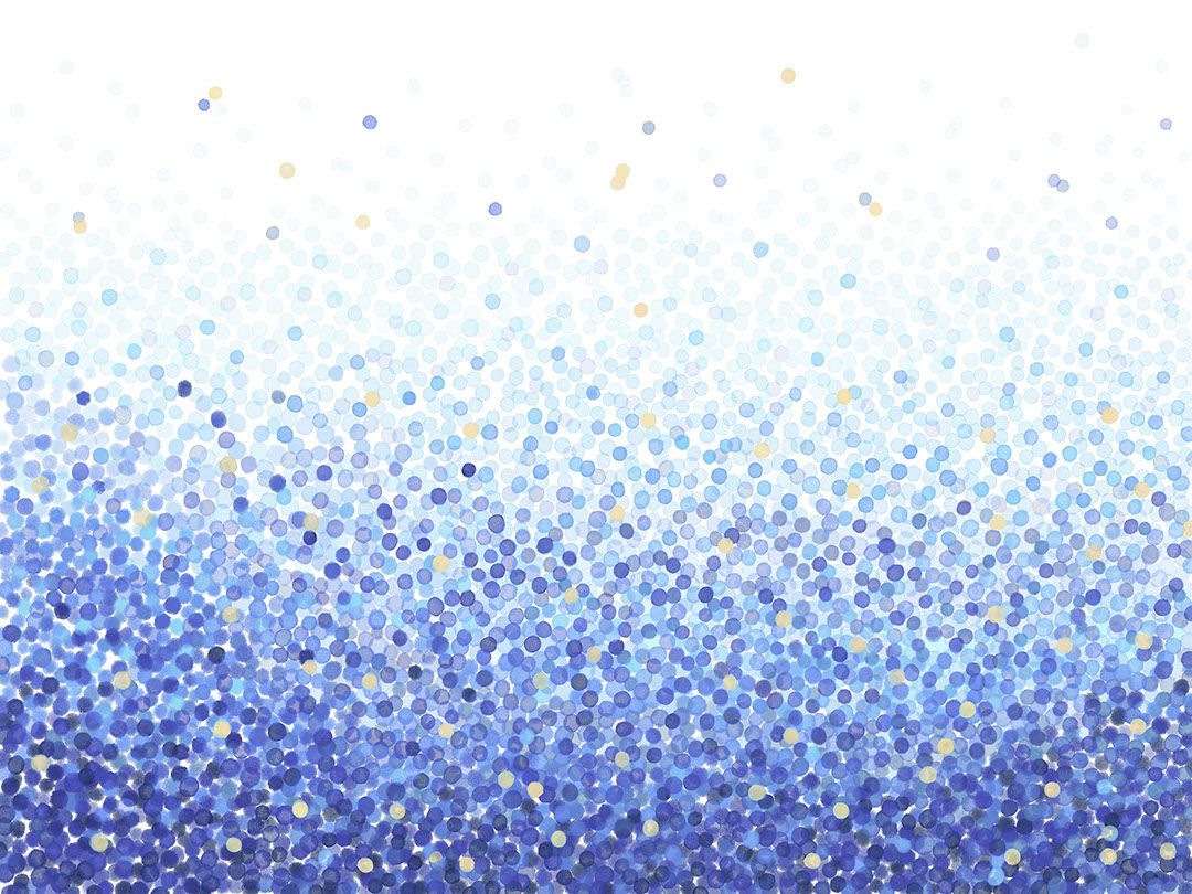 Carta da parati di coriandoli blu sfumato