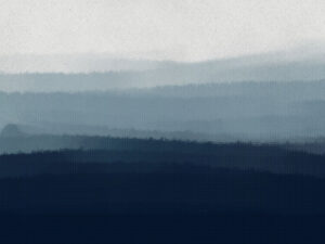 Carta da parati astratto blu acquerello sfumato