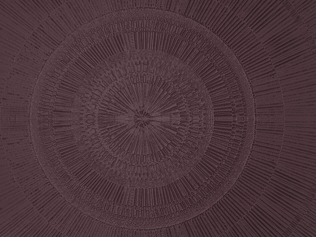 Carta da parati mandala geometrico scuro con texture in pietra